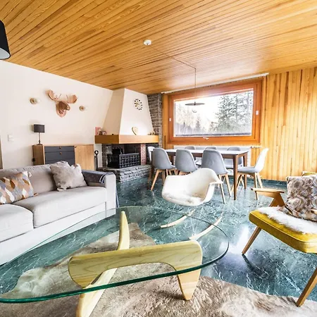 公寓 Spacious With Mont Blanc Views