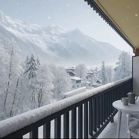 Comfort Nature And Exceptional Mont Blanc View 아파트 샤모니