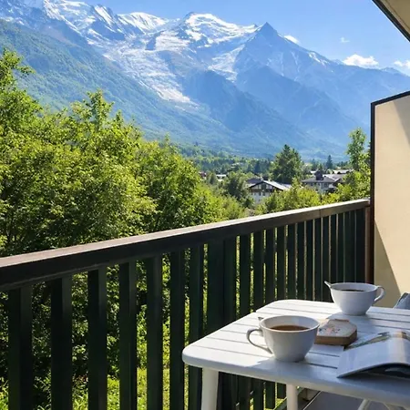 アパート Comfort Nature And Exceptional Mont Blanc View