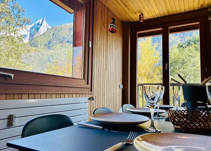 Comfort Nature And Exceptional Mont Blanc View 아파트 *