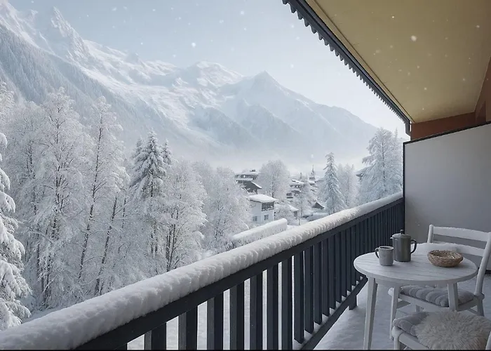 Comfort Nature And Exceptional Mont Blanc View 아파트 샤모니